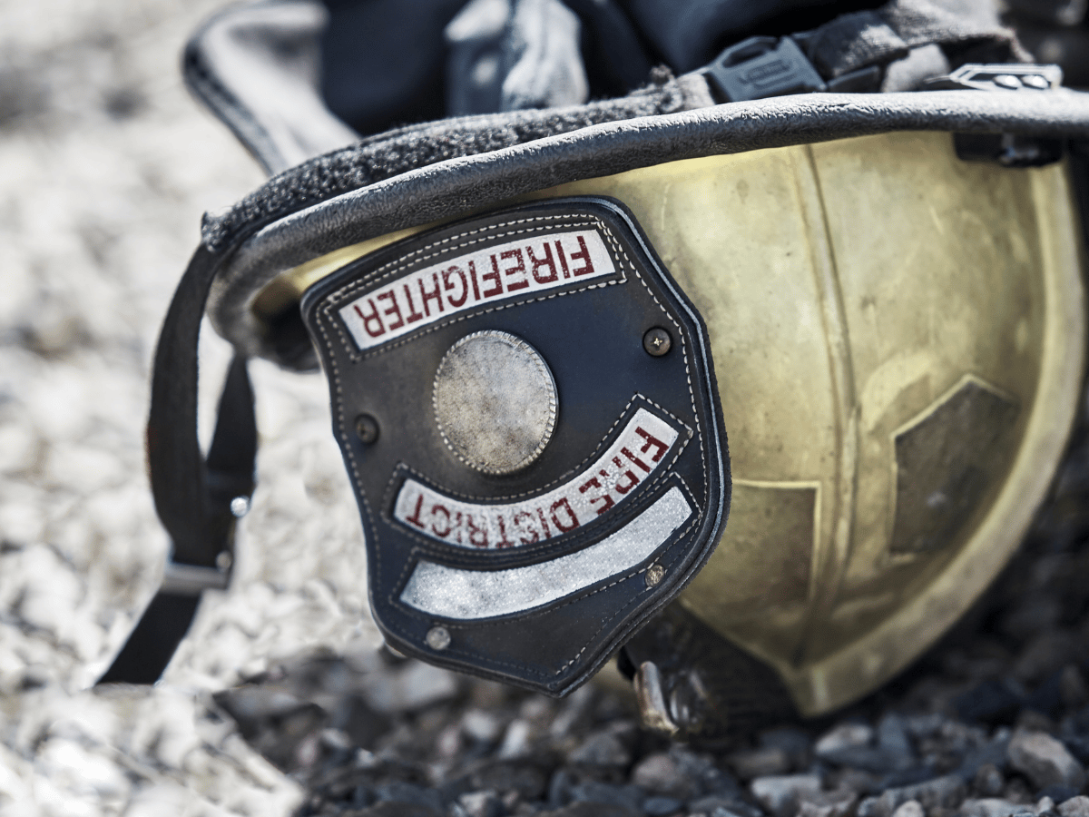 Firefighter Down Helmet